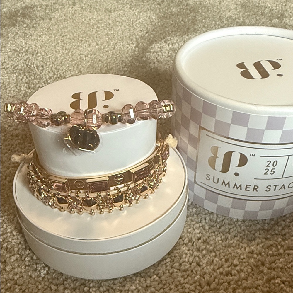 bp Pink and Gold Bracelet Collection
